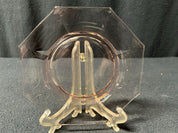 Pink Octagon Small Plate