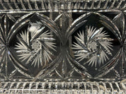 Crystal Rectangular Serving Tray-Pinwheel Design