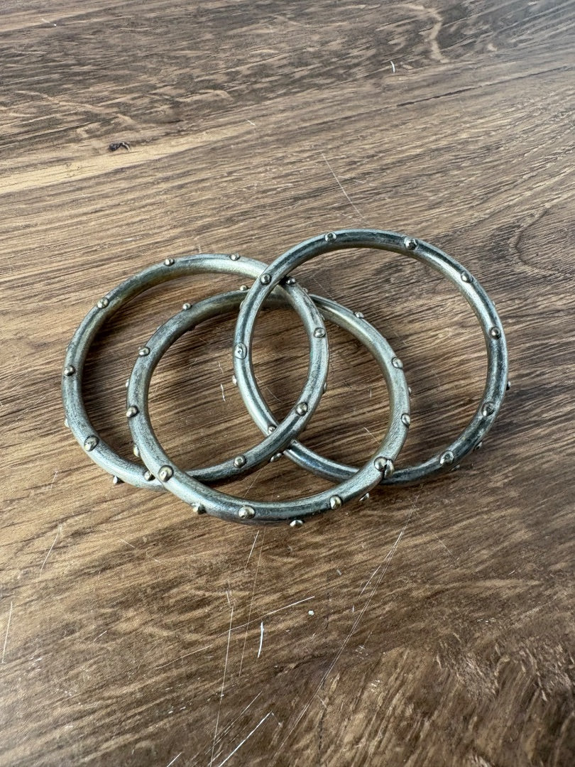 Set (3) Intertwined Bangles