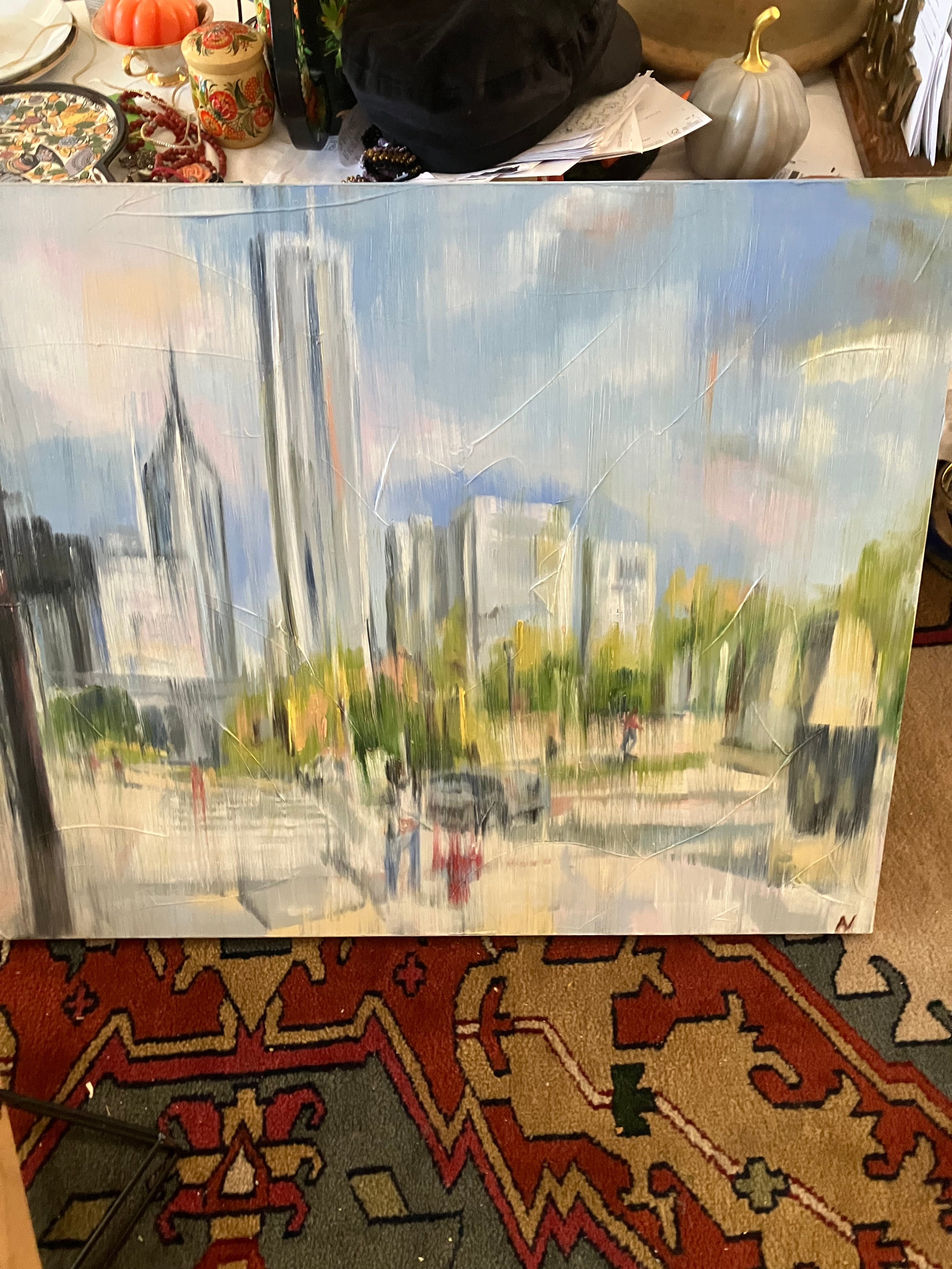 Downtown Chicago Original Painting