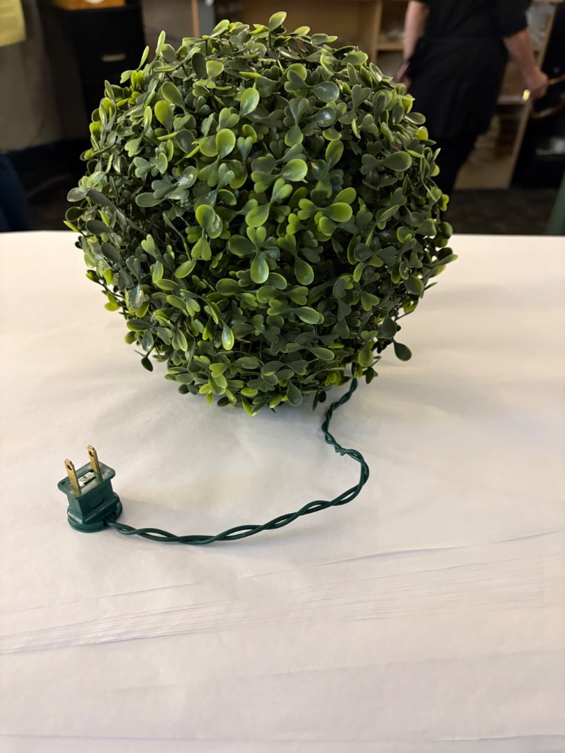 8 in Faux Boxwood Ball