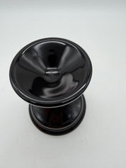 5”  c1930s Black Depression Glass Compote westmorland