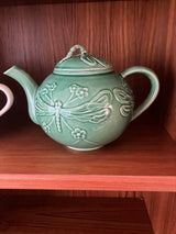 Green Butterfly Teapot