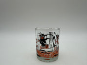 2.5” Vintage Halloween Votive Candle Holders - Glass - Brazil  Owl Haunted house