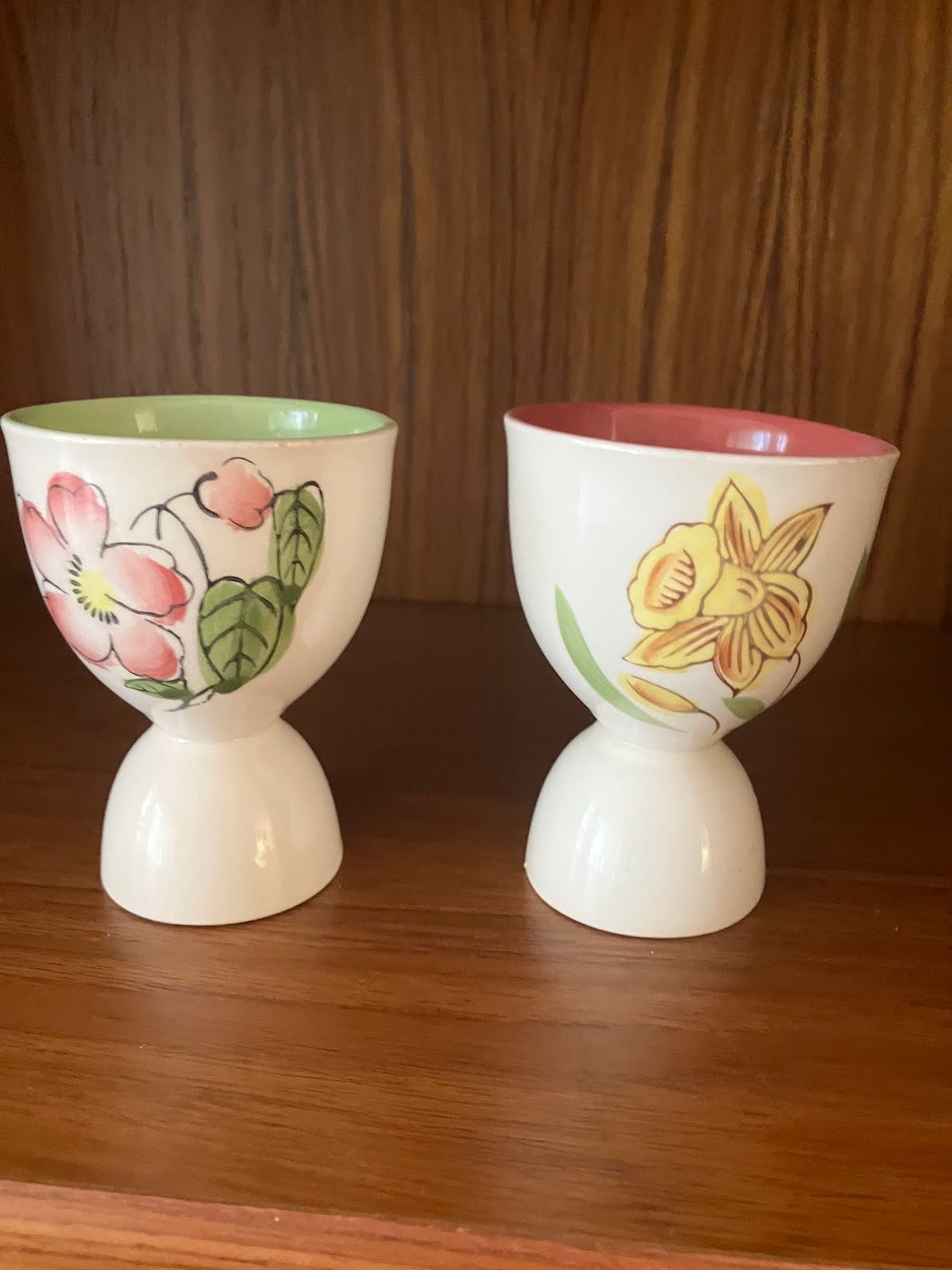 Mid-Century Japanese Egg Cup Set