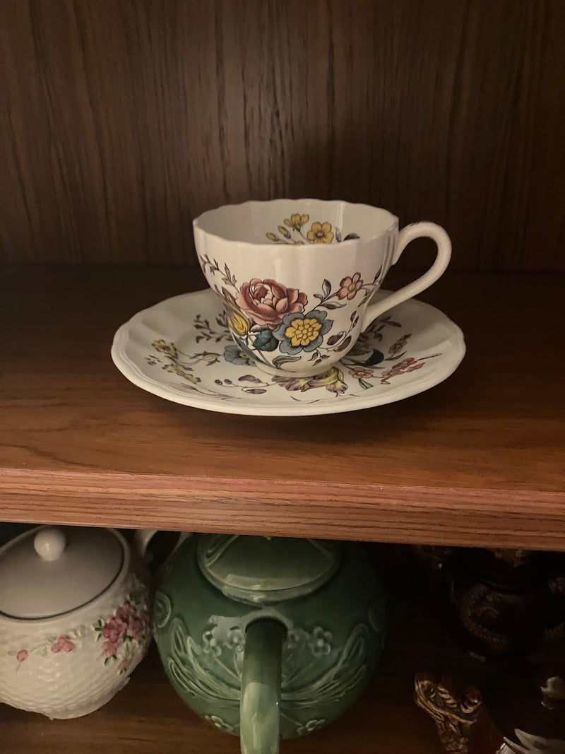 Spade Guinsboro Tea Cup & Saucer by 312 - M.A.K.