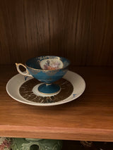 Porcelain Tea Cup & Saucer Set
