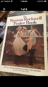 Vintage Norman Rockwell Poster Book