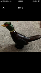 Vintage Hand-Painted Pheasant Figurine