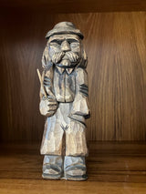 Vintage Ukrainian Hand-Carved Man