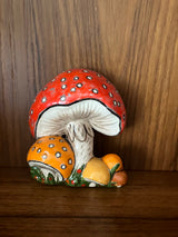 Ukrainian Ceramic Hanging Mushrooms