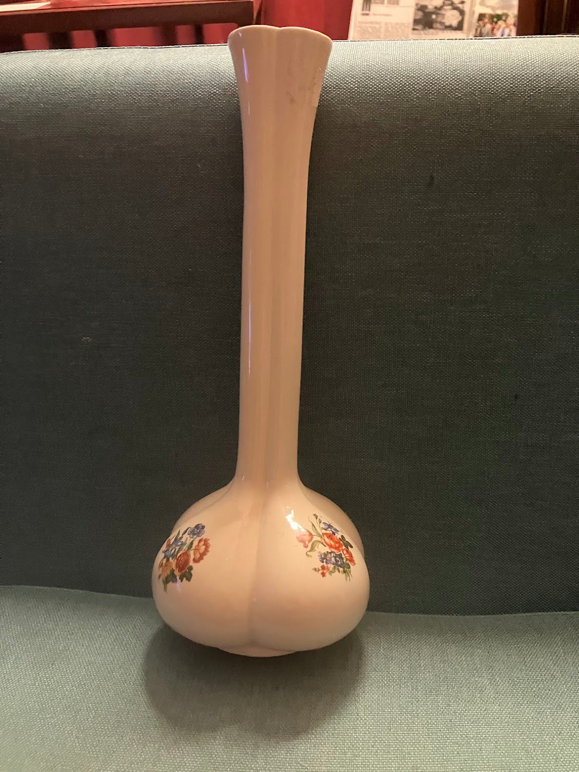 Ivory Floral Vase