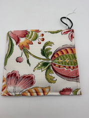 8” postcard potholder Long Beach NY blue striped