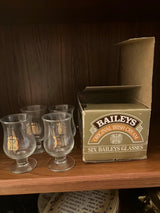 Vintage Baileys Irish Cream Glasses w/ Original Box