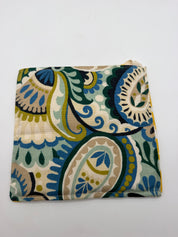8” postcard potholder Green River Berkshires  Yellow