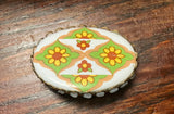 Vintage Kosiv Ukraine Floral Design Pin
