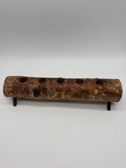 12” Rustic Birch Wood Logs Taper Candle Holders