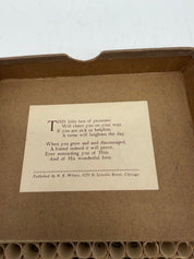 5” Antique “Box of Promises” scrolls