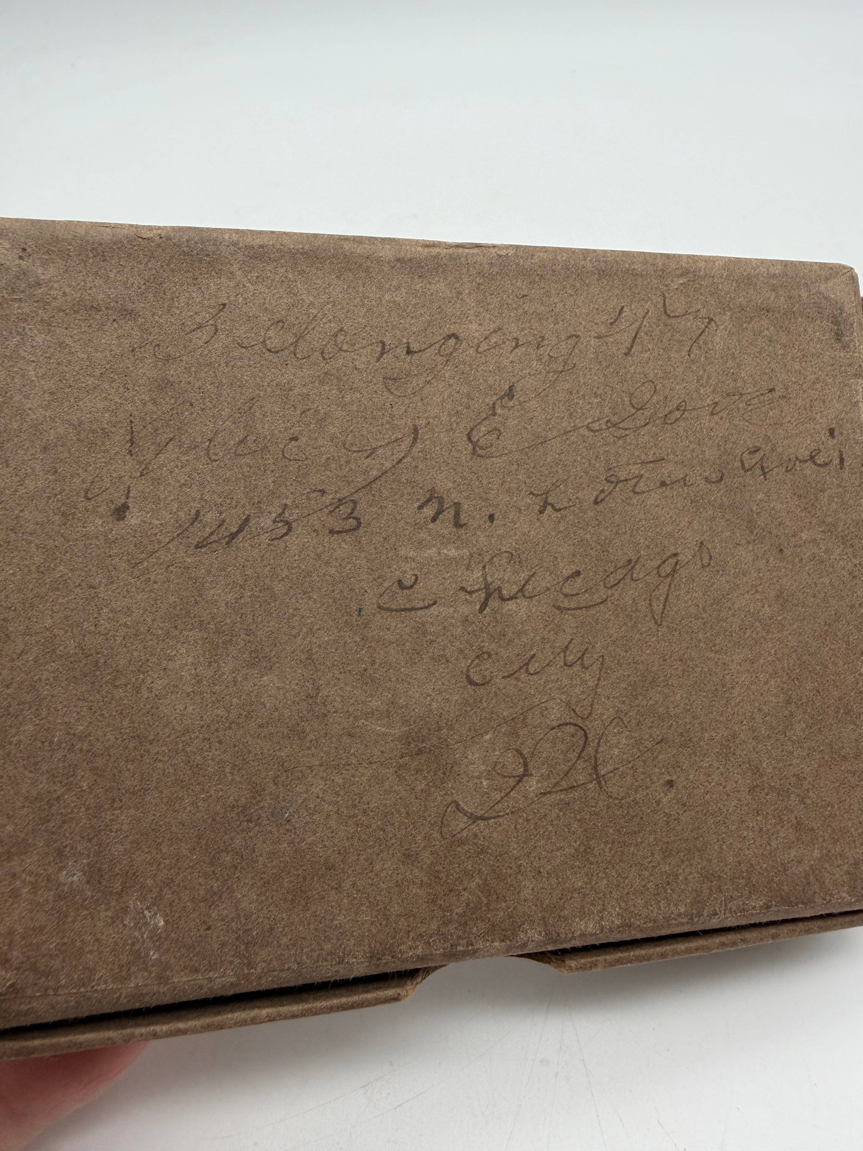 5” Antique “Box of Promises” scrolls