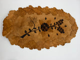 20” tinder mushroom decorative dresser scarf /doily