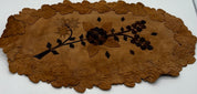 20” tinder mushroom decorative dresser scarf /doily