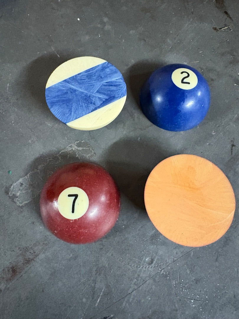 Pool Ball Halves