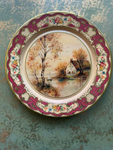 Vintage Daher Tin Plate-Church