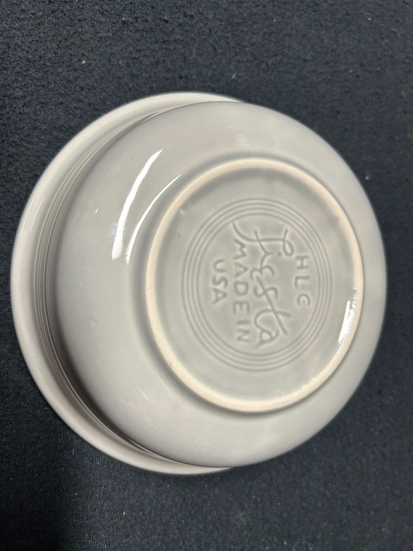 Gray Cereal Bowl Fiestaware