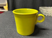 Lime Green Ring-Handled Mug Fiestaware