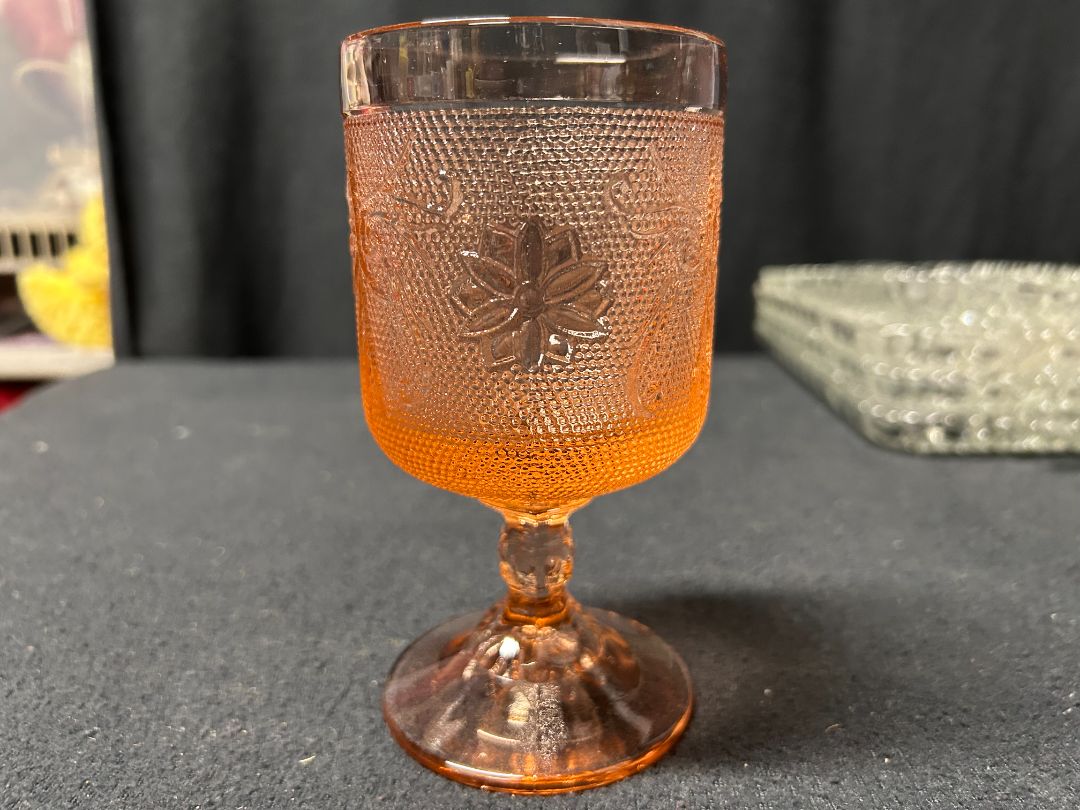 Pink Wine Glass