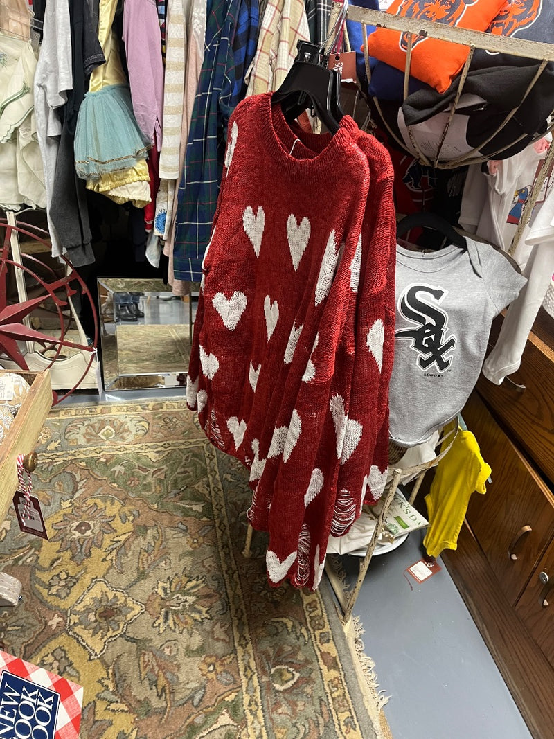 Valentine Day Sweater-LS-New by The Merry Memory Company