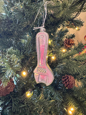 6" Pliers Glass Ornament
