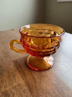 Indiana Glass Whitehall Amber Cup