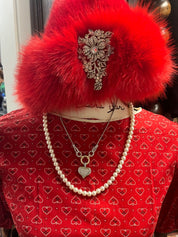 VTG '59 Lanz VDay Red Dress S/S