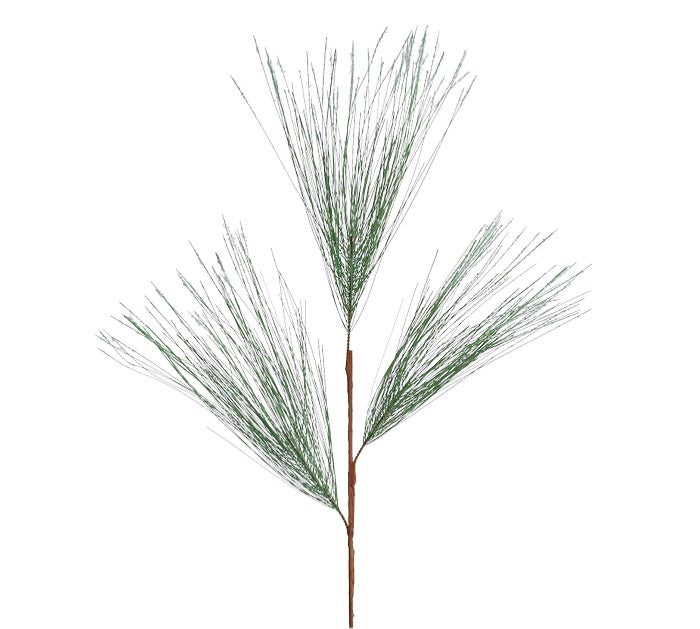 37” Iced Pine Floral Spray