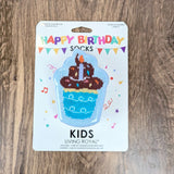 Birthday Cake Kids Crew Socks
