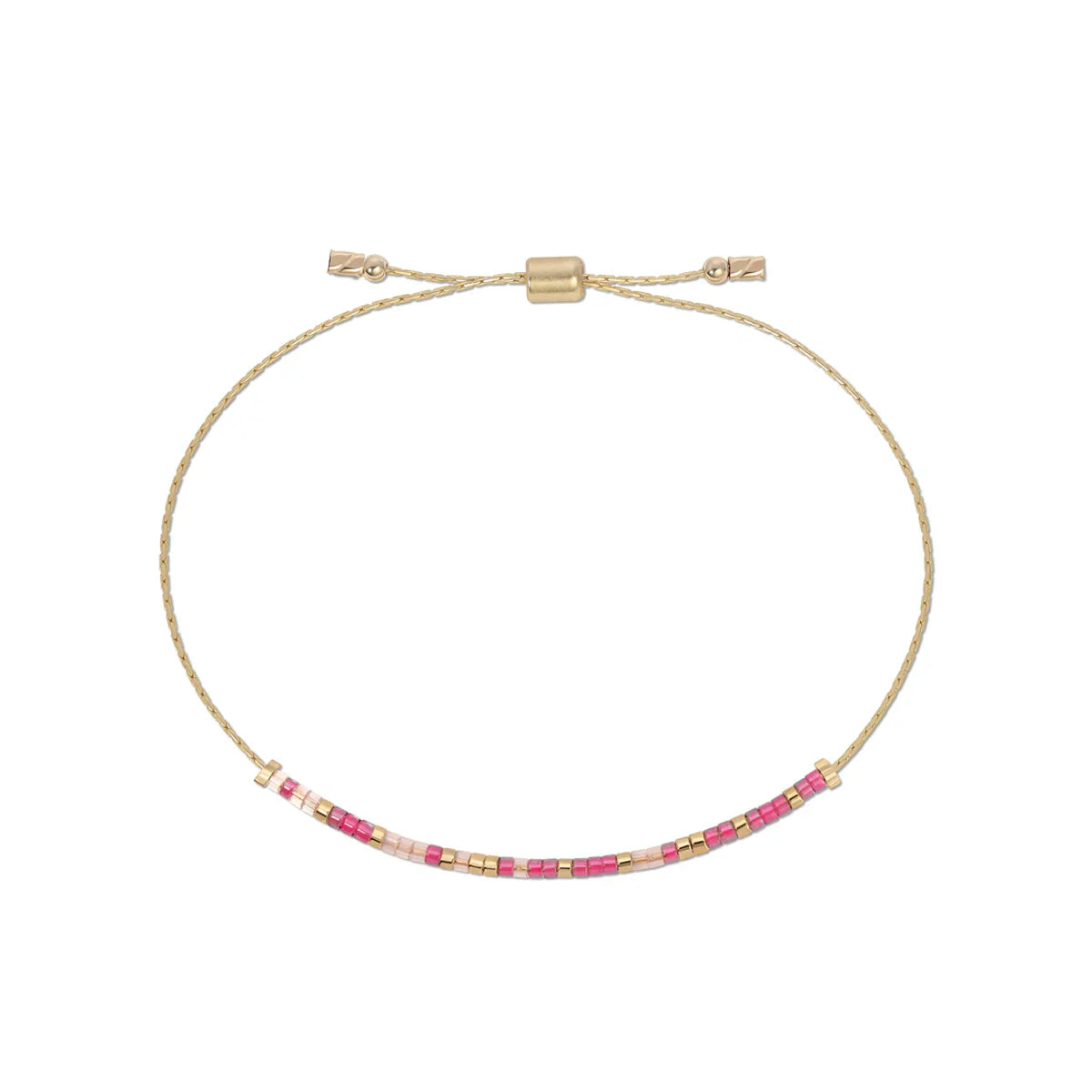 Love You Mom Morse Code Bracelet | Gold