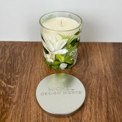Magnolia Petals Candle Jar with Lid