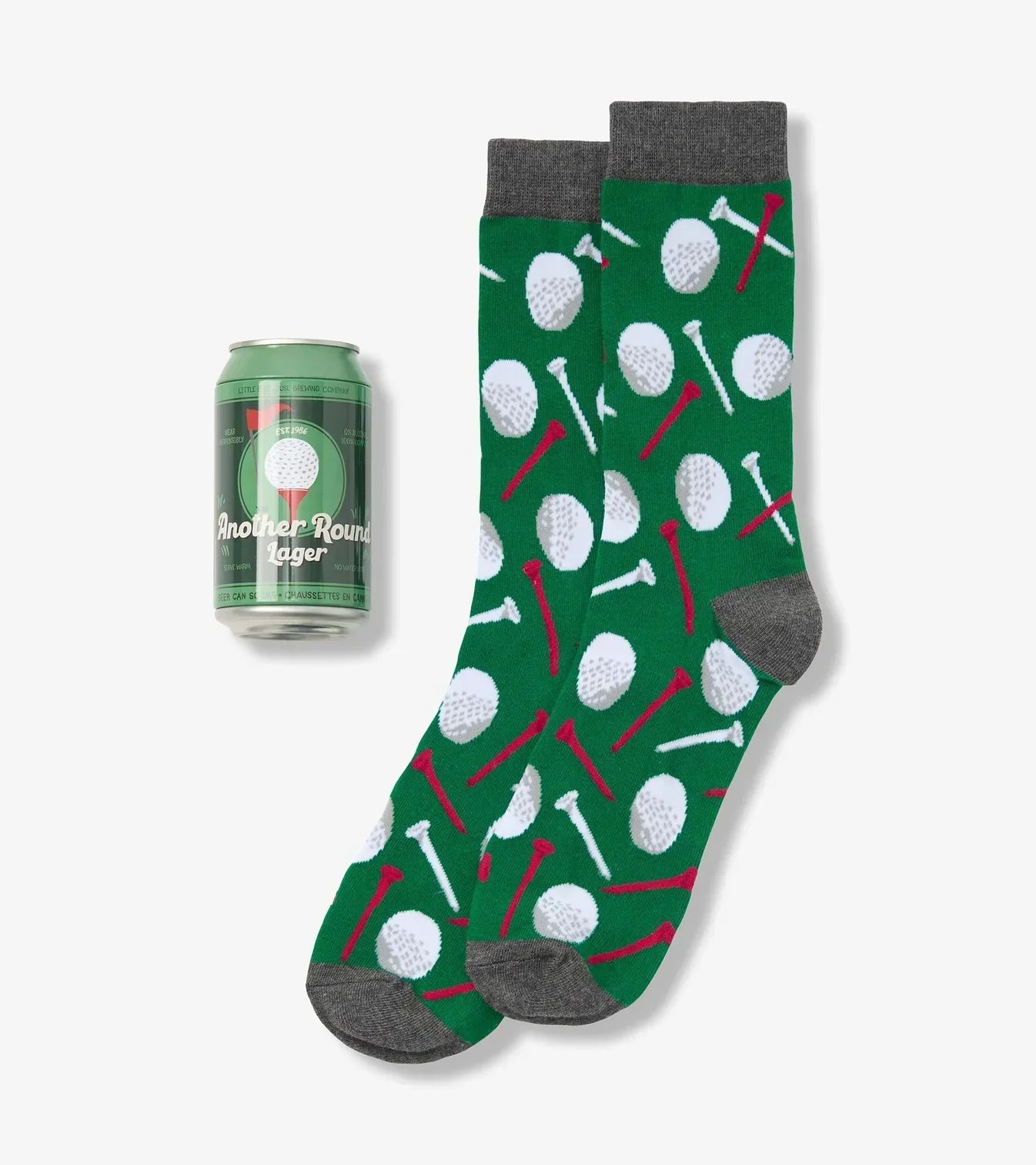 Another Round Lager - Socks in a Beer Can - One Size