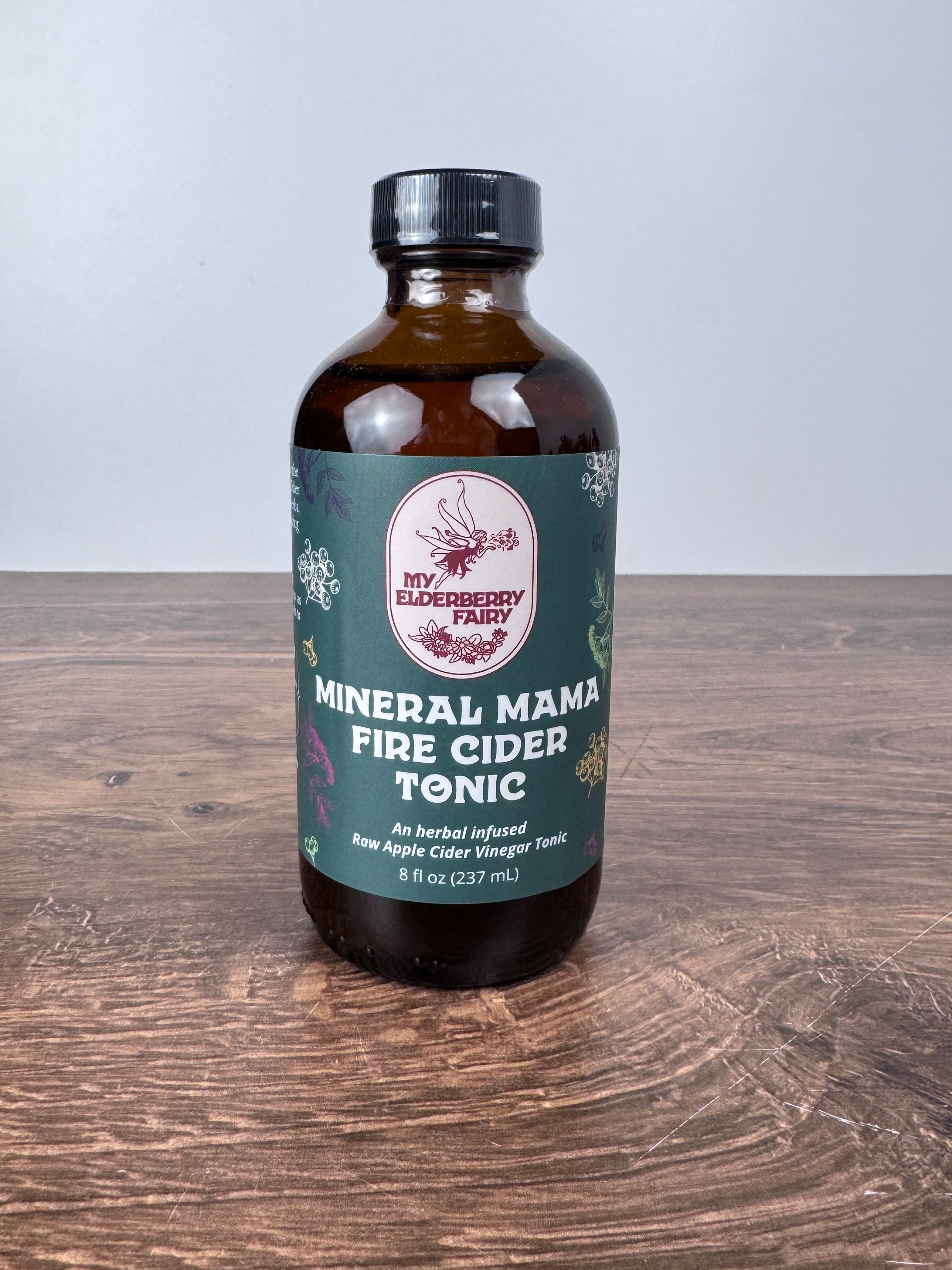 Mineral Mama Fire Cider Tonic – Nourishing Herbal ACV Blend (8 oz)