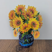 Mini Sunflowers Pop Up Greeting Card