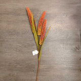 30" Orange Rice Spray