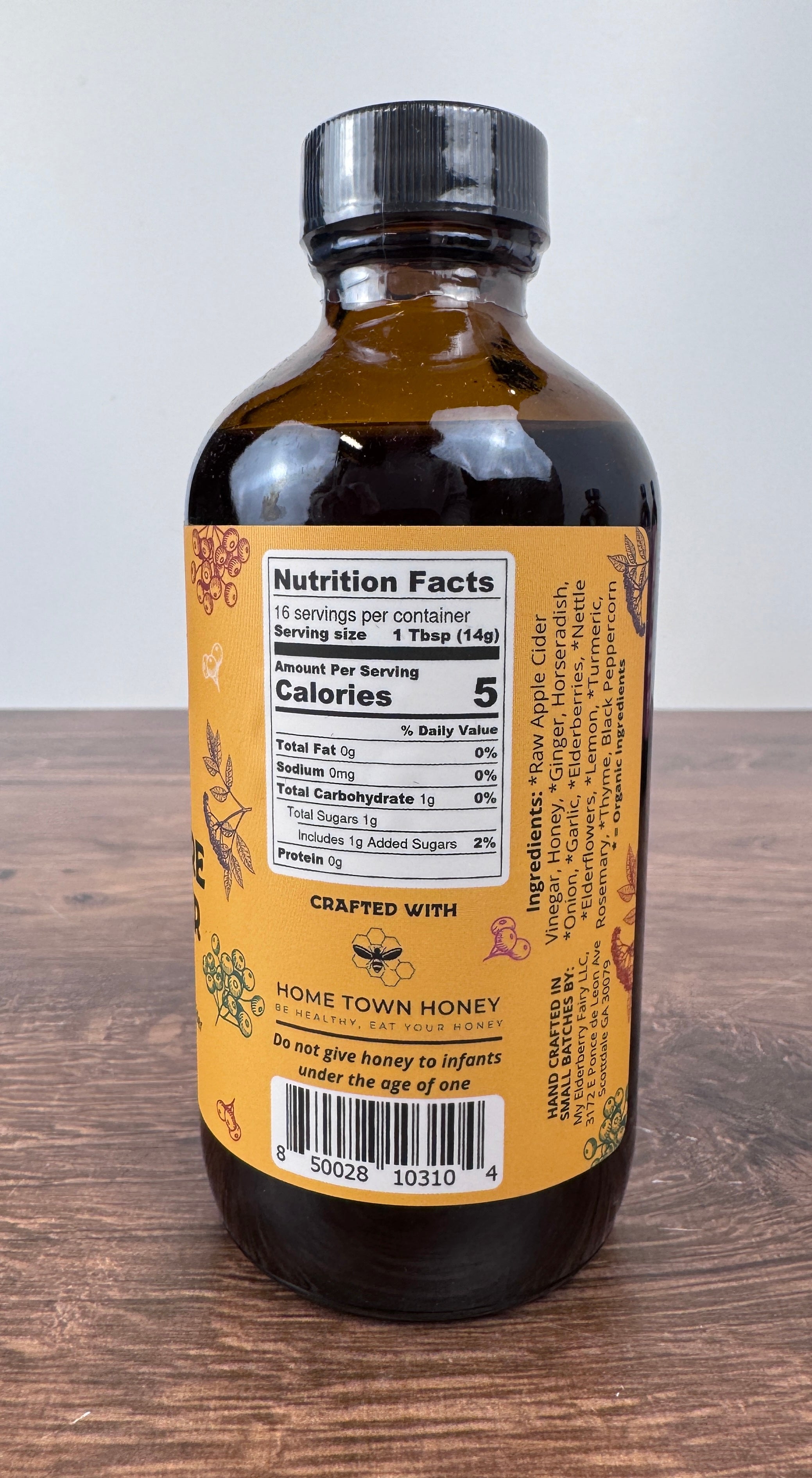 Elder-Fire Fire Cider Tonic (8 oz)