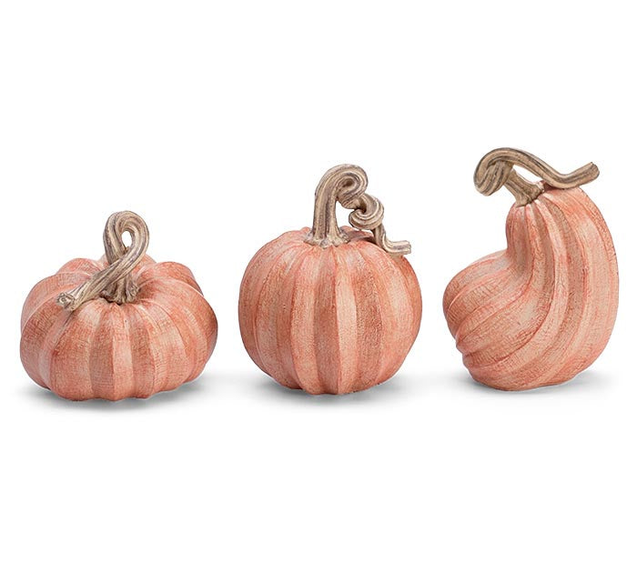 Setof3BurntOrangeSculptedPumpkins_ResinHand-Painted_JSQMercantileLaGrange_IL.jpg