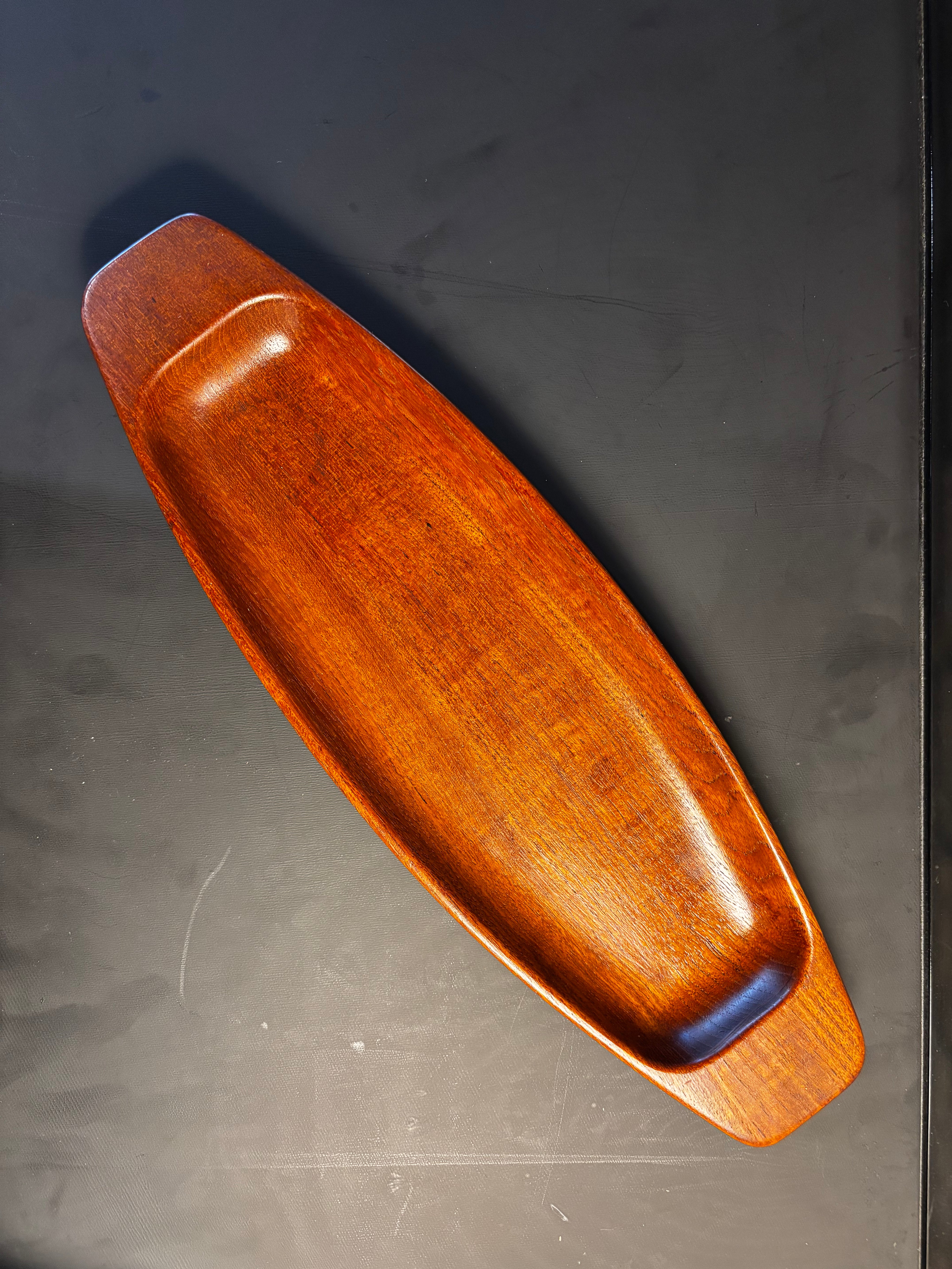 Skjode Skjern sold teak surfboard gondola tray 15.5"
