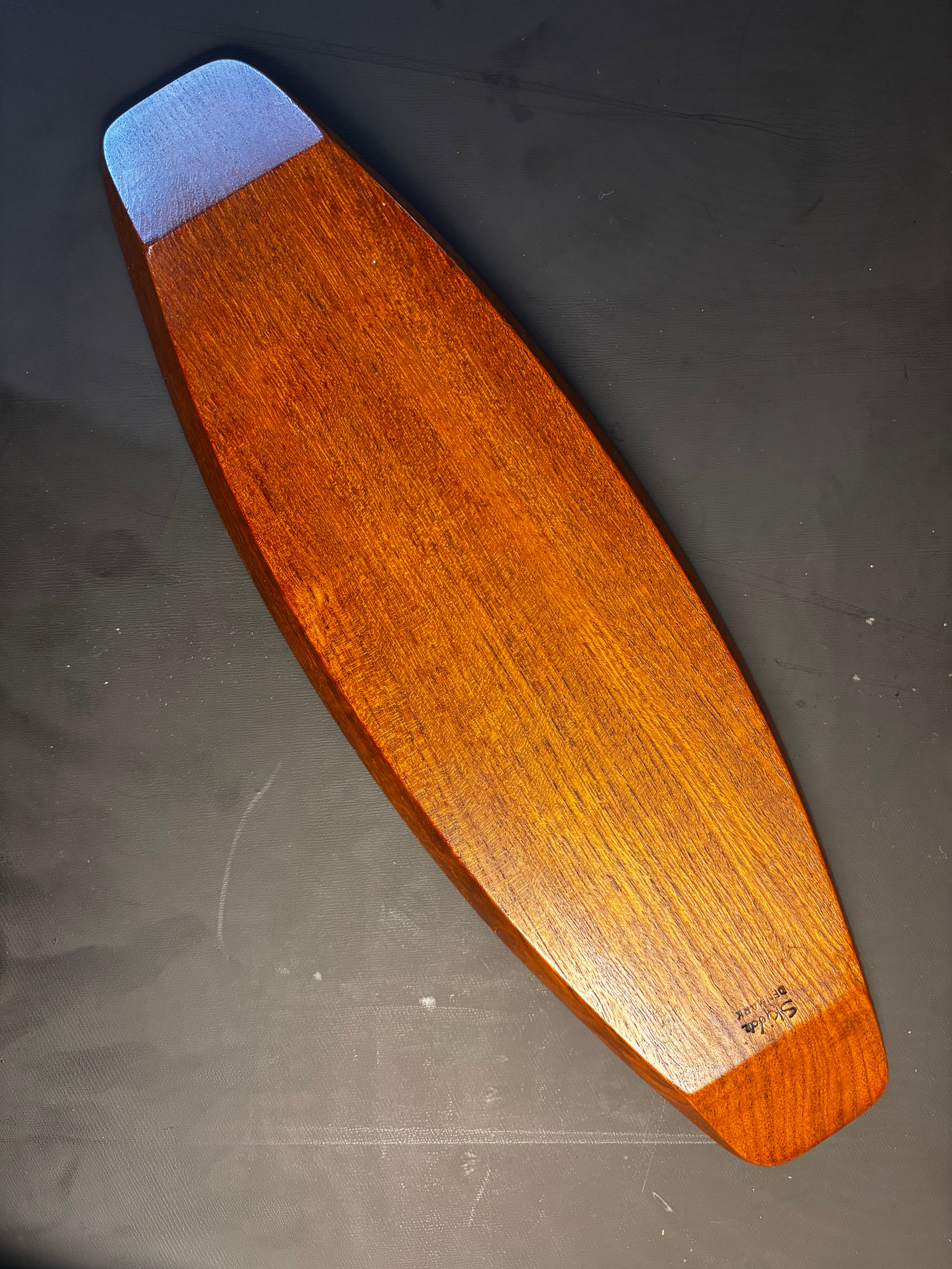 Skjode Skjern sold teak surfboard gondola tray 15.5"