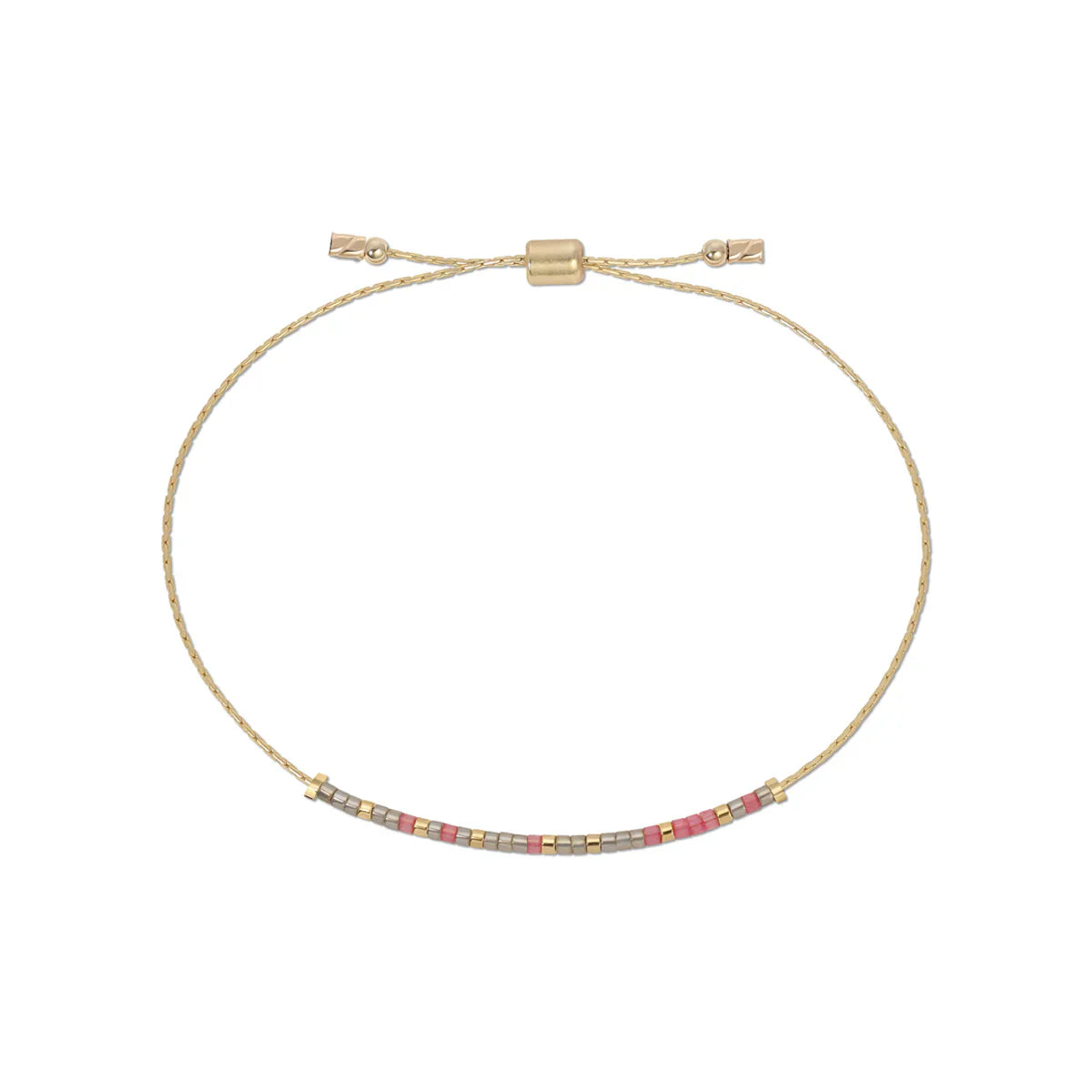 Survivor Morse Code Bracelet | Gold