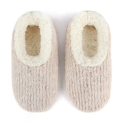 Oatmeal Teddy Bear Faux Fur Snoozies with Memory Foam