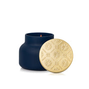 Volcano Artisan Terrazza Velluto Candle, Navy, 19 oz