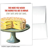 The More you Weigh the Harder you are to Kidnap - Funny Greeting Card